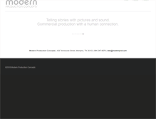 Tablet Screenshot of modernprod.com